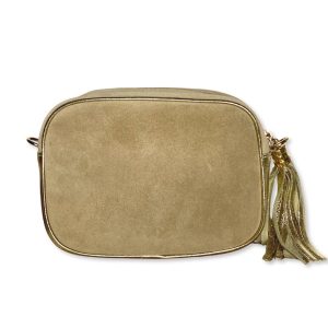 BIBI suede bag Beige