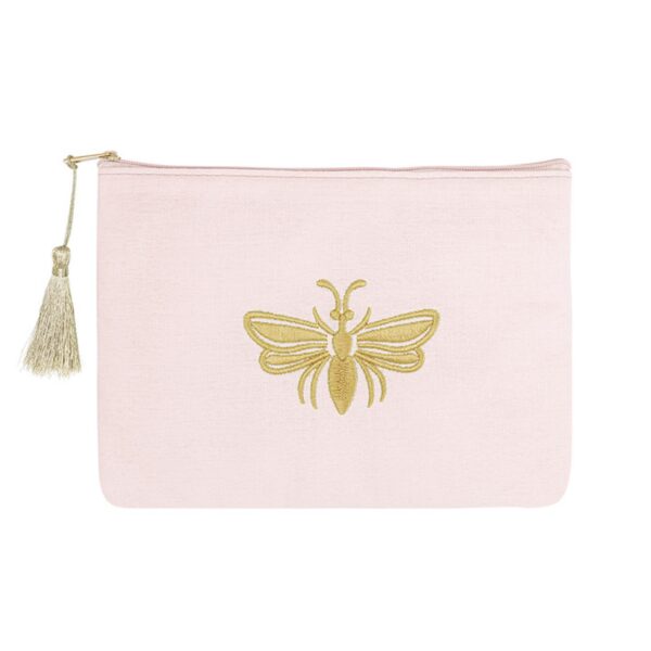 BOBBY make up bag Bee Pink