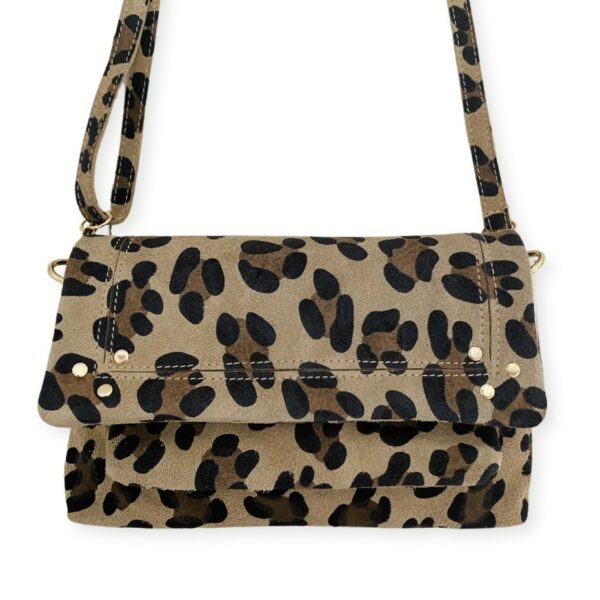 BODINE bag Leopard handle