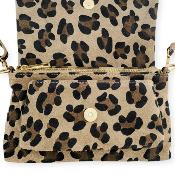BODINE bag Leopard pockets