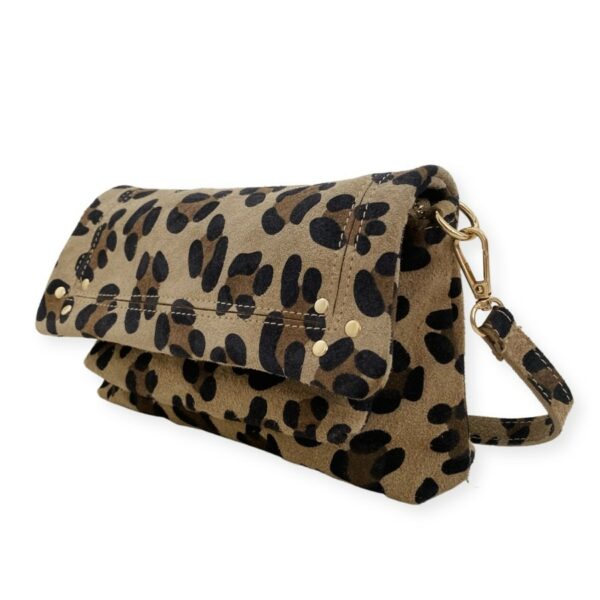 BODINE bag Leopard side