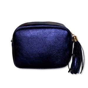 BONNY metallic bag Blue