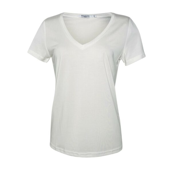 CERISE tee White front