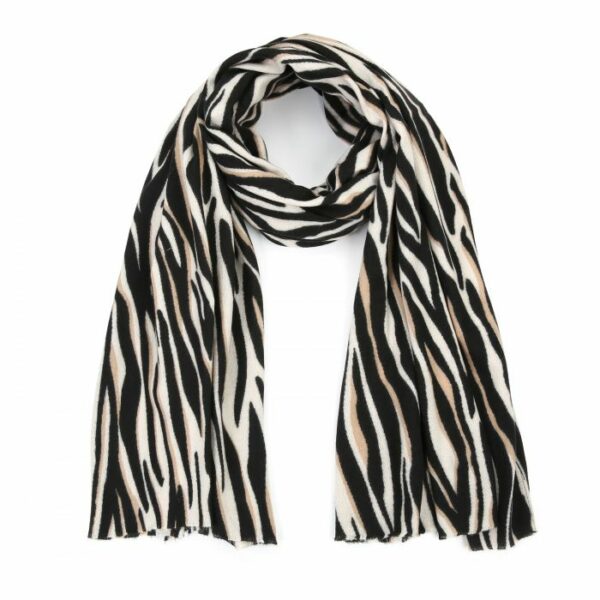 DANI scarf Zebra Beige