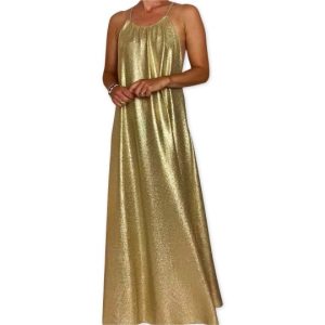 ELLIZ dress Gold
