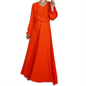 ELLIS dress Orange front