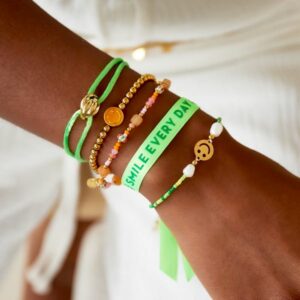 JOLIE bracelet Set Green Smile model