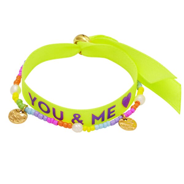 JUENE bracelet Set Neon Yellow