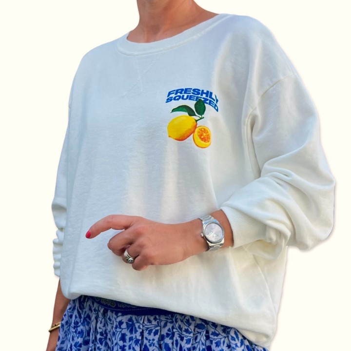 LEMONI sweater White