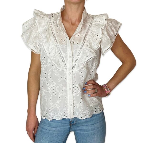 MACEA blouse White model