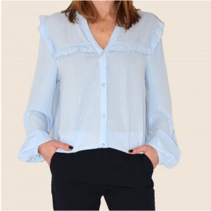 MEGÉVE blouse Blue model