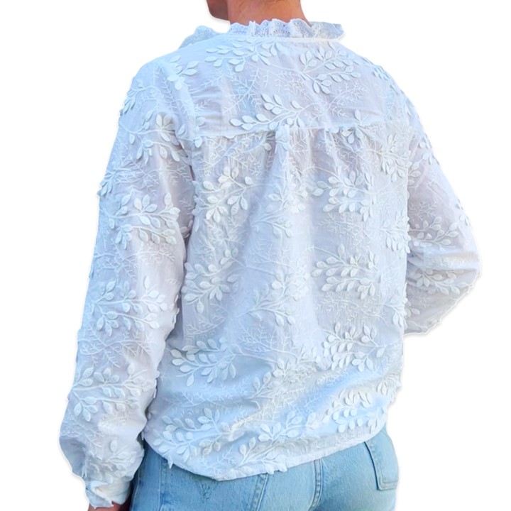 MEVE blouse White back