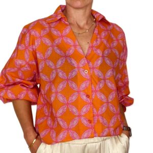 MICHI blouse Orange