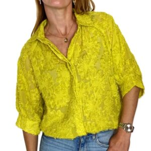 MILU blouse Lime