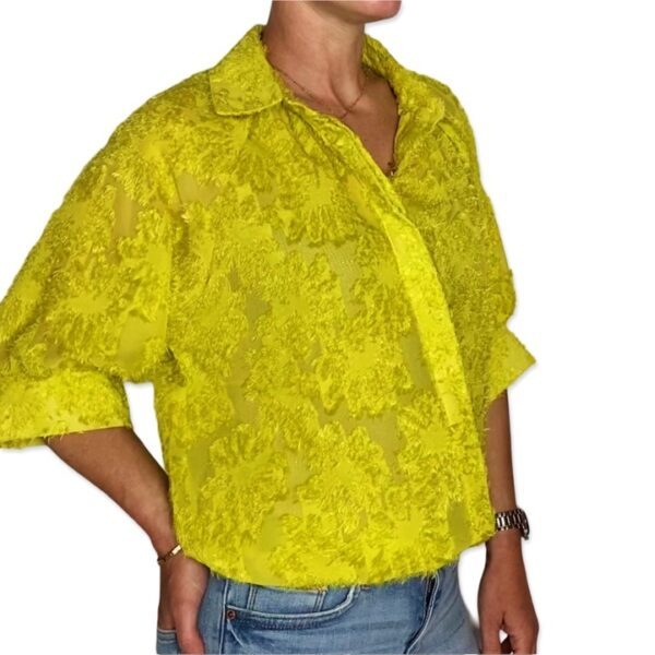 MILU blouse Lime