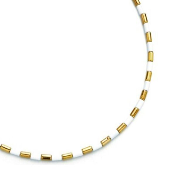 NALINI necklace White Gold Close up
