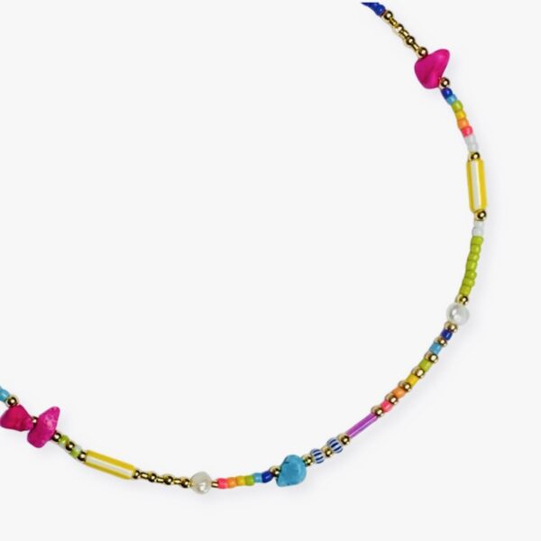 NEEVA necklace Multicolor Close up