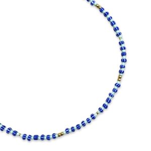 NEREA necklace Blue Close up