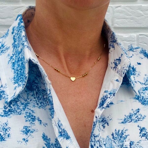 NEVE necklace Gold Heart model