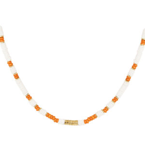 NINA necklace Orange