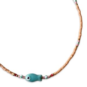 NINO necklace Coral