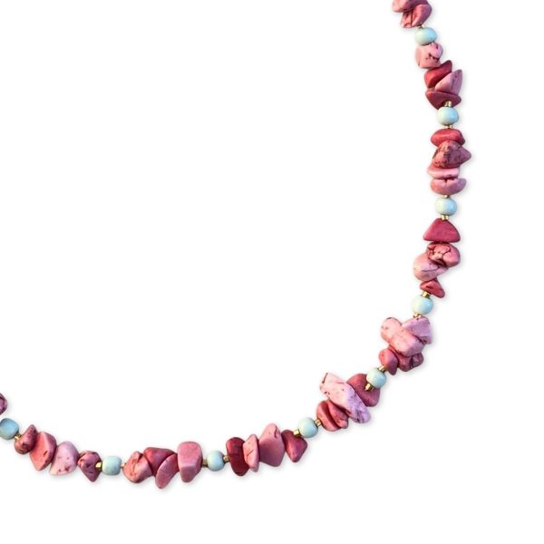 NOUVEL necklace Pink Turquoise