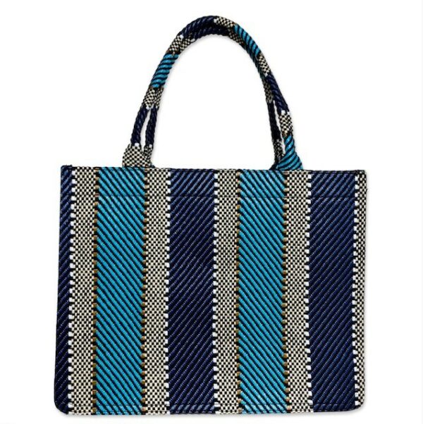 PAIGE bag Blue Stripe