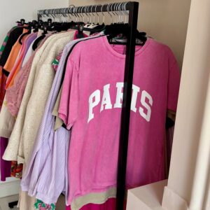 PARIS tee Pink