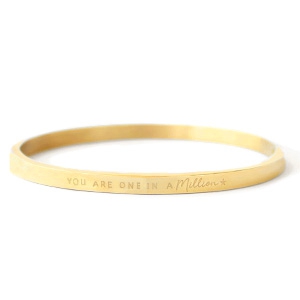 ROELLE bracelet Gold You're one in a million