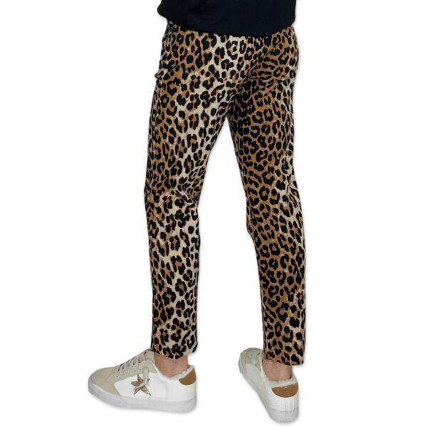 SARENA pants Leopard model back