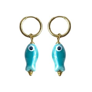 VAEMI earrings Aqua