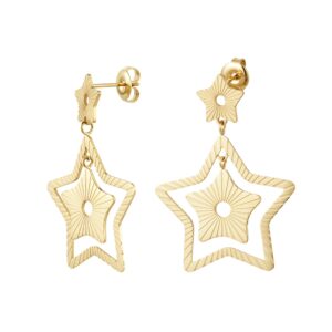 VAILA earrings Gold Star