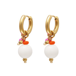 VAILET earrings White