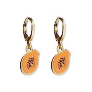 VAYA earrings Papaya