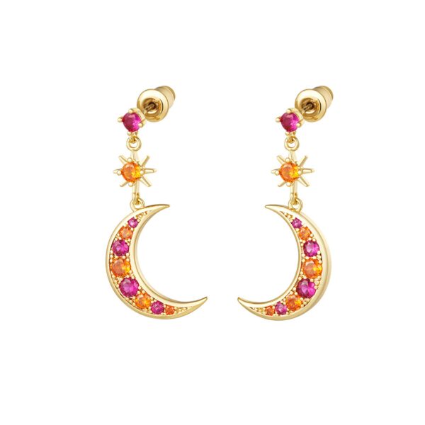 VAYLINN earrings Pink Moon
