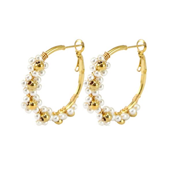 VERANNE earrings Gold Flower
