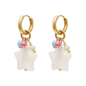 VILLETE earrings White Star