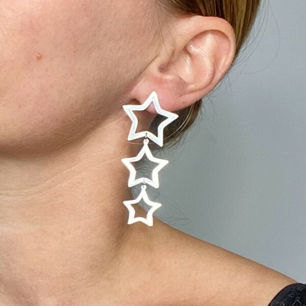 VILOU earrings Silver Star