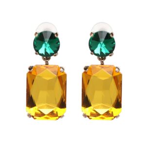 VIV earrings Yellow Green