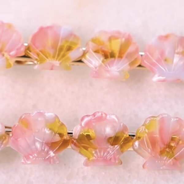 WHITNEY hairslide Shell Pink