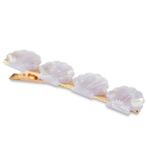WHITNEY hairslide Shell Lilac